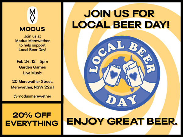 Modus Merewether Local Beer Day