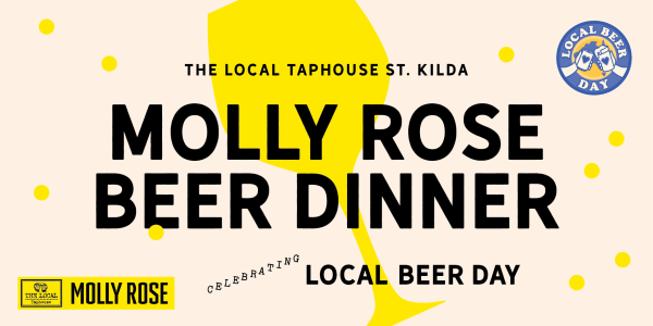 The Local Taphouse x Molly Rose Beer Dinner