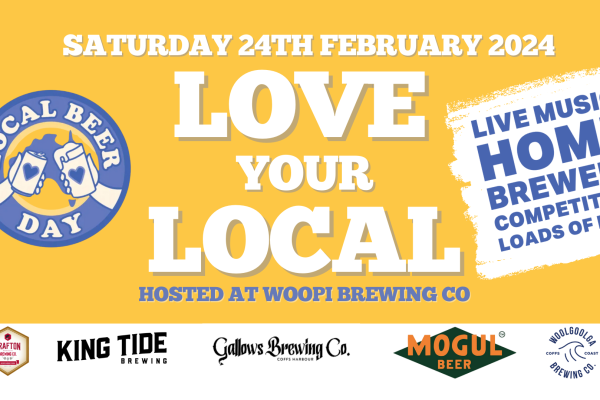Love Your Local! A celebration of all things Craft Beer & Community at Woopi Brewing Co.