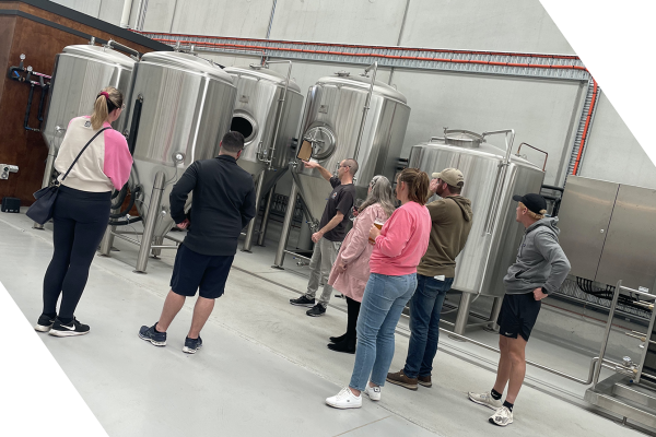 Brewery tour incl. FREE beer paddle